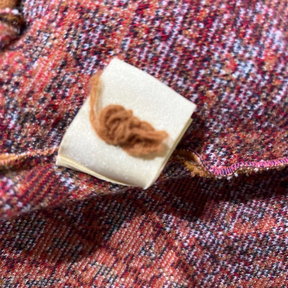 MOTH by Anthropologie Intarsia Blazer Cardigan Sweater - Picture 11 of 12